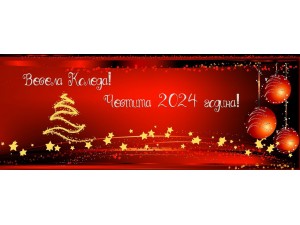 Весела Коледа и Честита Нова година!